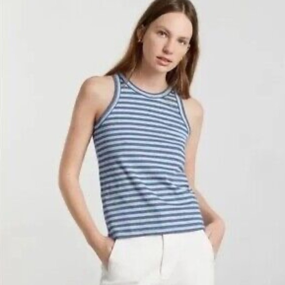Everlane Organic Cotton Striped Tank